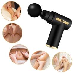 PISTOLET DO MASAŻU MASAŻER DO PLECÓW CIAŁA MASSAGE GUN + 4 KOŃCÓWEK RP07 RP07