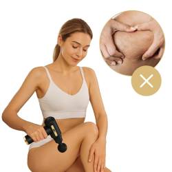 PISTOLET DO MASAŻU MASAŻER DO PLECÓW CIAŁA MASSAGE GUN + 4 KOŃCÓWEK RP07 RP07