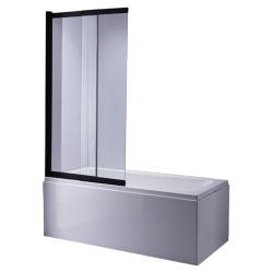 PARAWAN NAWANNOWY PR07 CZARNY 100x150 CM 6 MM PR07-BL-100X150