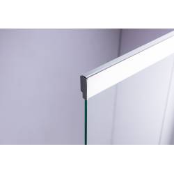 PARAWAN NAWANNOWY PR07 CHROM 85x150 CM 6 MM PR07-CH-85X150