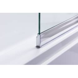 PARAWAN NAWANNOWY PR07 CHROM 120x150 CM 6 MM PR07-CH-120X150