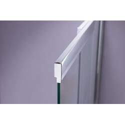 PARAWAN NAWANNOWY PR07 CHROM 120x150 CM 6 MM PR07-CH-120X150