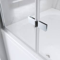 PARAWAN NAWANNOWY KPE-1203 CHROM 120x140 CM 6 MM KPE-1203