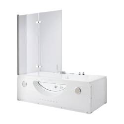 PARAWAN NAWANNOWY KPE-1201 CHROM 120x140 CM 6 MM KPE-1201