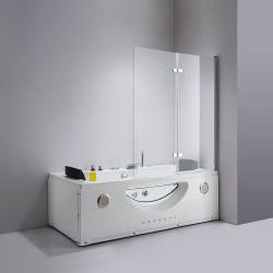 PARAWAN NAWANNOWY KPA-1200 CHROM 120x140 CM 6 MM KPA-1200