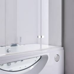 PARAWAN NAWANNOWY KPA-1200 CHROM 120x140 CM 6 MM KPA-1200