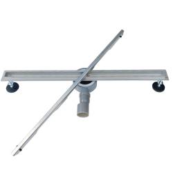ODPŁYW LINIOWY OBROTOWY SLIM DL03 SATIN 90 CM DL03-SLIM-ST90