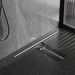 ODPŁYW LINIOWY OBROTOWY SLIM DL03 SATIN 70 CM DL03-SLIM-ST70