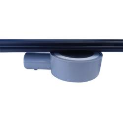 ODPŁYW LINIOWY OBROTOWY SLIM DL03 CZARNY 80 CM DL03-SLIM-BL80