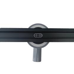 ODPŁYW LINIOWY OBROTOWY SLIM DL03 CZARNY 60 CM DL03-SLIM-BL60