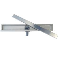 ODPŁYW LINIOWY DL02 360 OBROTOWY 80 CM SATIN SYFON DL02-360-ST80