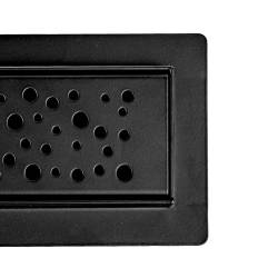ODPŁYW LINIOWY DL01 WAVE G5 CZARNY 70 CM DL01-WAVE-G5-BL70