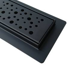 ODPŁYW LINIOWY DL01 WAVE G5 CZARNY 70 CM DL01-WAVE-G5-BL70