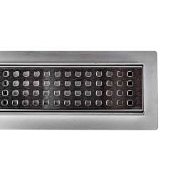 ODPŁYW LINIOWY DL01 QUBE G3 SATIN 90 CM DL01-QUBE-G3-ST90