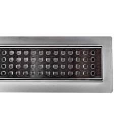 ODPŁYW LINIOWY DL01 QUBE G3 SATIN 80 CM DL01-QUBE-G3-ST80
