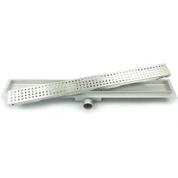 ODPŁYW LINIOWY DL01 QUBE G3 SATIN 80 CM DL01-QUBE-G3-ST80
