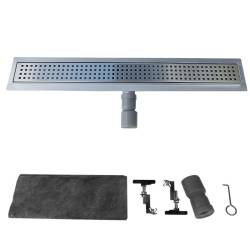 ODPŁYW LINIOWY DL01 QUBE G3 SATIN 60 CM DL01-QUBE-G3-ST60