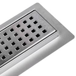 ODPŁYW LINIOWY DL01 QUBE G3 SATIN 50 CM DL01-QUBE-G3-ST50