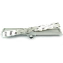 ODPŁYW LINIOWY DL01 QUBE G3 SATIN 50 CM DL01-QUBE-G3-ST50