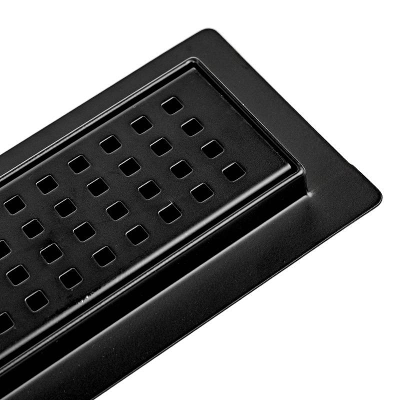 ODPŁYW LINIOWY DL01 QUBE G3 CZARNY 90 CM DL01-QUBE-G3-BL90
