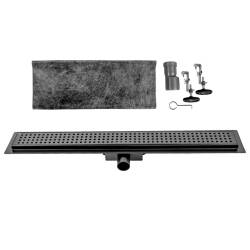 ODPŁYW LINIOWY DL01 QUBE G3 CZARNY 70 CM DL01-QUBE-G3-BL70