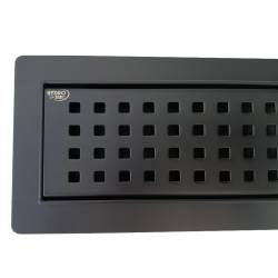 ODPŁYW LINIOWY DL01 QUBE G3 CZARNY 60 CM DL01-QUBE-G3-BL60