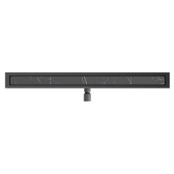 ODPŁYW LINIOWY DL01 FIX G1 CZARNY 50 CM DL01-FIX-G1-BL50