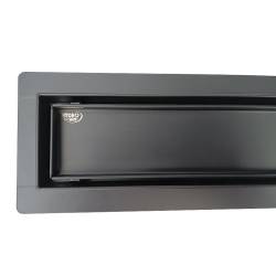 ODPŁYW LINIOWY DL01 FIX G1 CZARNY 50 CM DL01-FIX-G1-BL50