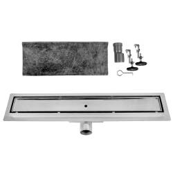 ODPŁYW LINIOWY DL01 FIX G1 60 CM SATIN SYFON DL01-FIX-G1-ST60