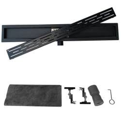 ODPŁYW LINIOWY DL01 CLASSIC G2 CZARNY 80 CM DL01-CLASSIC-G2-BL80