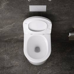 MISKA WC WISZĄCA TORNADO ELITE-WH-03 BIAŁA DESKA WOLNOOPADAJĄCA DUROPLAST ELITE-WH-03