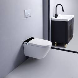 MISKA WC WISZĄCA SMART AUTOMATYCZNA DROP-WH BIAŁA DESKA DROP-WH-SMART