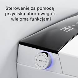 MISKA WC WISZĄCA SMART AUTOMATYCZNA DROP-WH BIAŁA DESKA DROP-WH-SMART