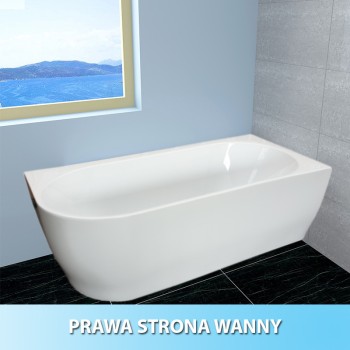 WANNA WOLNOSTOJĄCA MERA 2 509D PRAWA 170x80