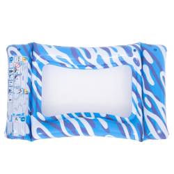 MATERAC POMPOWANY DO PŁYWANIA Z SIATKĄ KIDDIE 117x76 CM KIDDIE