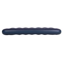 MATERAC DMUCHANY POMPOWANY WELUROWY JEDNOOSOBOWY NEST GRANATOWY 191x73 CM NEST-SINGLE