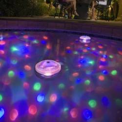 LAMPKA LED WODOODPORNA BASEN SPA PŁYWAJĄCA PLYW-LAMPKA-LED
