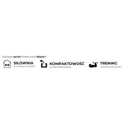 KÓŁKO DO ĆWICZEŃ MIĘŚNI BRZUCHA ROLLER RP05 RP05
