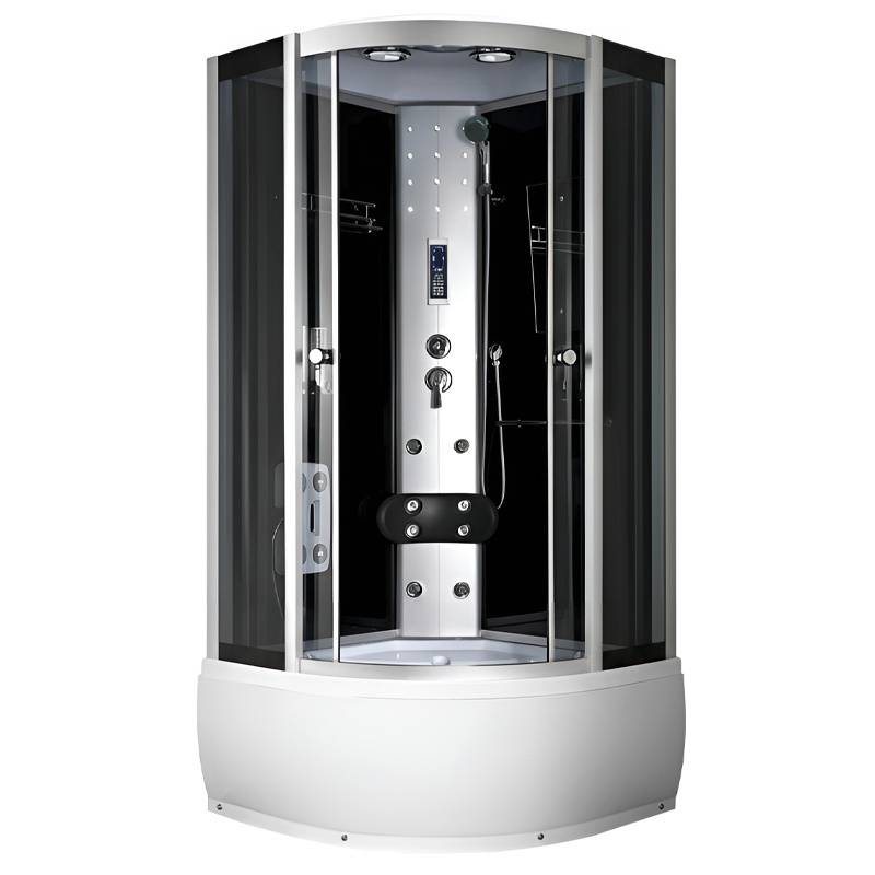 KABINA Z HYDROMASAŻEM WSH7102S 100X100 CM STERYLIZACJA OZONOWA SAUNA WSH7102S-100
