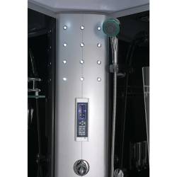 KABINA Z HYDROMASAŻEM WSH7102S 100X100 CM STERYLIZACJA OZONOWA SAUNA WSH7102S-100