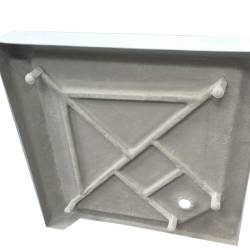 KABINA Z HYDROMASAŻEM WSH312A MLECZNA 80x80 CM WSH312A-80