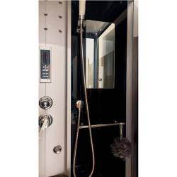 WSH7716 KABINA Z HYDROMASAŻEM BLACK WSH7716-120X85