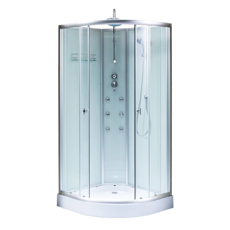 KABINA PRYSZNICOWA Z HYDROMASAŻEM WSH7703B 90x90 CM WSH7703B-90