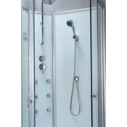 KABINA PRYSZNICOWA Z HYDROMASAŻEM WSH7703B 90x90 CM WSH7703B-90