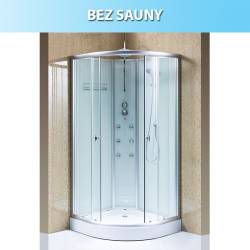 KABINA PRYSZNICOWA Z HYDROMASAŻEM WSH7703A CHROM 80x80 CM WSH7703A-80