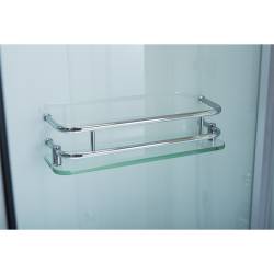 KABINA PRYSZNICOWA Z HYDROMASAŻEM WSH7703A CHROM 80x80 CM WSH7703A-80