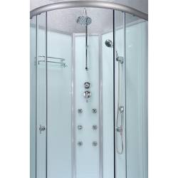 KABINA PRYSZNICOWA Z HYDROMASAŻEM WSH7703A CHROM 80x80 CM WSH7703A-80