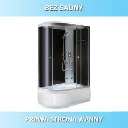 KABINA PRYSZNICOWA Z HYDROMASAŻEM WSH7306R PRAWA 120x80 CM WSH7306R-120X80