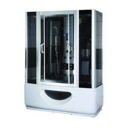 KABINA PRYSZNICOWA Z HYDROMASAŻEM SANDRA 9944B 165x85 CM SANDRA-9944B-165X85