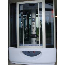 KABINA PRYSZNICOWA Z HYDROMASAŻEM SANDRA 9944A 145x85 CM SANDRA-9944A-145X85